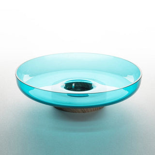 Artemide Bontà wooden base with plate diam. 26 cm. Artemide Bontà Turquoise - Buy now on ShopDecor - Discover the best products by ARTEMIDE design