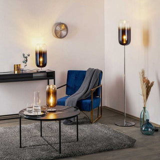 Artemide Gople Mini table lamp with black structure and copper diffuser - Buy now on ShopDecor - Discover the best products by ARTEMIDE design