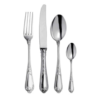 Broggi Visconti Elegant set 24 cutlery silver-plated nickel silver - Buy now on ShopDecor - Discover the best products by BROGGI design