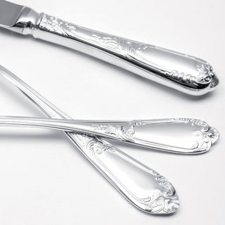 Broggi Visconti Elegant set 24 cutlery silver-plated nickel silver - Buy now on ShopDecor - Discover the best products by BROGGI design