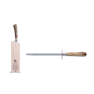 Coltellerie Berti Forgiati - Insieme sharpening steel 9221 ox horn - Buy now on ShopDecor - Discover the best products by COLTELLERIE BERTI 1895 design