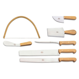 Coltellerie Berti Italiani set 7 pieces for cheese 450 boxwood - Buy now on ShopDecor - Discover the best products by COLTELLERIE BERTI 1895 design