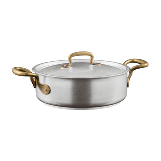 Sambonet 1965 Vintage casserole pot 2 handles with lid - Buy now on ShopDecor - Discover the best products by SAMBONET design