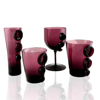 Nason Moretti Venthouse white wine glass violet - Buy now on ShopDecor - Discover the best products by NASON MORETTI design