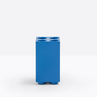 Pedrali Brik 4 umbrella stand in plastic Pedrali Blue BL - Buy now on ShopDecor - Discover the best products by PEDRALI design