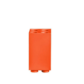 Pedrali Brik 4 umbrella stand in plastic Pedrali Orange AR400E - Buy now on ShopDecor - Discover the best products by PEDRALI design