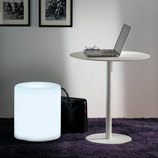 Pedrali Wow 485E luminous white pouf for indoor/outdoor use - Buy now on ShopDecor - Discover the best products by PEDRALI design