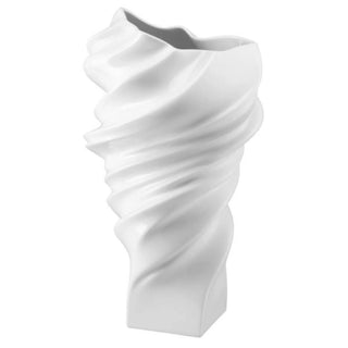 Rosenthal Squall decorative vase h 32 cm - white glazed