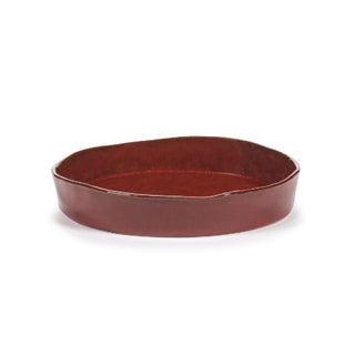 Serax La Mère deep plate M diam. 23 cm. Serax La Mère Venetian Red - Buy now on ShopDecor - Discover the best products by SERAX design