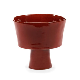 Serax La Mère high bowl foot diam. 18 cm. Serax La Mère Venetian Red - Buy now on ShopDecor - Discover the best products by SERAX design