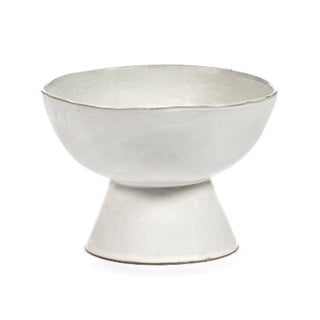 Serax La Mère high bowl large foot diam. 20.5 cm. Serax La Mère Off White - Buy now on ShopDecor - Discover the best products by SERAX design