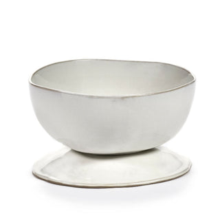 Serax La Mère high bowl on foot L diam. 20.5 cm. Serax La Mère Off White - Buy now on ShopDecor - Discover the best products by SERAX design