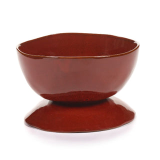 Serax La Mère high bowl on foot L diam. 20.5 cm. Serax La Mère Venetian Red - Buy now on ShopDecor - Discover the best products by SERAX design