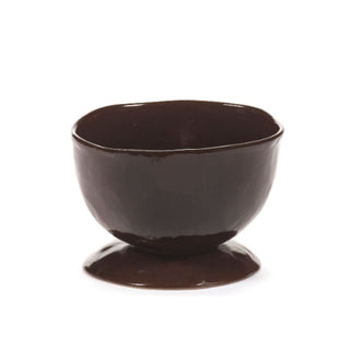 Serax La Mère high bowl on foot S diam. 13 cm. Serax La Mère Ebony - Buy now on ShopDecor - Discover the best products by SERAX design