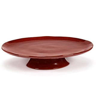 Serax La Mère large plate on foot diam. 30.5 cm. Serax La Mère Venetian Red - Buy now on ShopDecor - Discover the best products by SERAX design