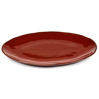 Serax La Mère oval plate 37.5 cm. Serax La Mère Venetian Red - Buy now on ShopDecor - Discover the best products by SERAX design