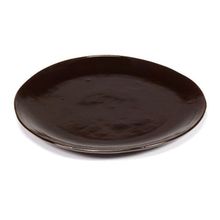 Serax La Mère serving plate diam. 30.5 cm. Serax La Mère Ebony - Buy now on ShopDecor - Discover the best products by SERAX design