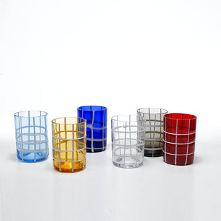 Zafferano Twiddle Set 6 tumblers in different colours - Buy now on ShopDecor - Discover the best products by ZAFFERANO design