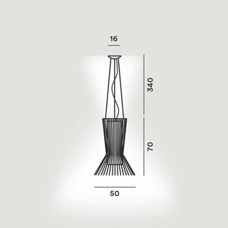 Foscarini Allegretto Vivace suspension lamp copper - Buy now on ShopDecor - Discover the best products by FOSCARINI design