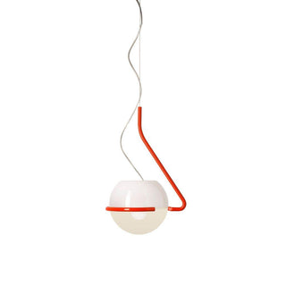 Foscarini Tonda Piccola suspension lamp 25x30 cm. Orange - Buy now on ShopDecor - Discover the best products by FOSCARINI design