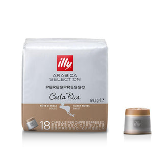 Illy set 6 packs iperespresso capsules coffee Arabica Selection Costa Rica 18 pz. Buy on Shopdecor ILLY collections
