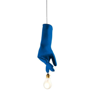 Ingo Maurer Blue Luzy LED dimmable suspension lamp - Buy now on ShopDecor - Discover the best products by INGO MAURER design