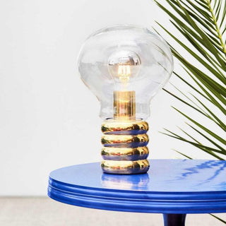 Ingo Maurer Bulb Brass table lamp LED with glass diffuser - Buy now on ShopDecor - Discover the best products by INGO MAURER design