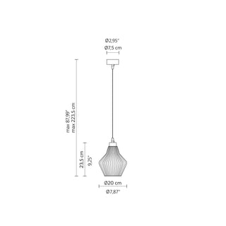 Karman Ceraunavolta suspension lamp "L" glass - Buy now on ShopDecor - Discover the best products by KARMAN design