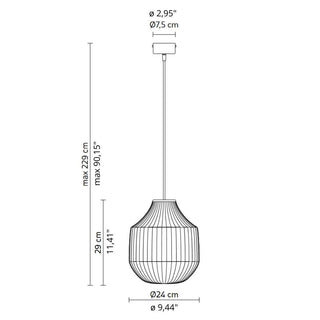 Karman Circus SE258 BB suspension lamp - Buy now on ShopDecor - Discover the best products by KARMAN design