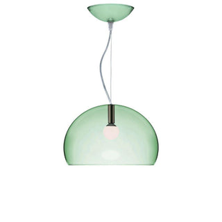 Kartell Big FL/Y suspension lamp diam. 83 cm. Kartell Sage green K9 - Buy now on ShopDecor - Discover the best products by KARTELL design