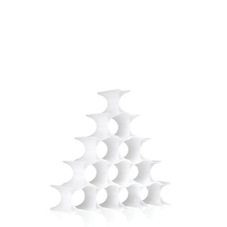 Kartell Infinity bottle holder 16 spaces Kartell White 1Z - Buy now on ShopDecor - Discover the best products by KARTELL design