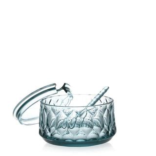 Kartell Jellies Family sugar bowl Kartell Light blue E4 - Buy now on ShopDecor - Discover the best products by KARTELL design