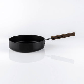 KnIndustrie Black Low Casserole - black 24 cm - Buy now on ShopDecor - Discover the best products by KNINDUSTRIE design