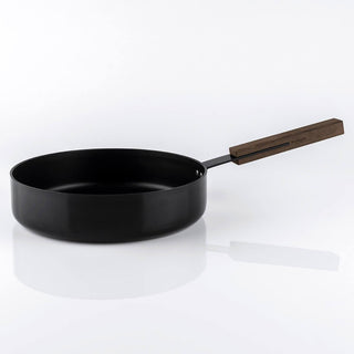 KnIndustrie Black Low Casserole - black 28 cm - Buy now on ShopDecor - Discover the best products by KNINDUSTRIE design