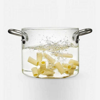 KnIndustrie KnPro Glass Pot diam. 24 cm. - transparent glass - Buy now on ShopDecor - Discover the best products by KNINDUSTRIE design