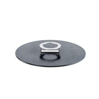 KnIndustrie Stone Work Lid/Cake Stand - gres black 30 cm - Buy now on ShopDecor - Discover the best products by KNINDUSTRIE design