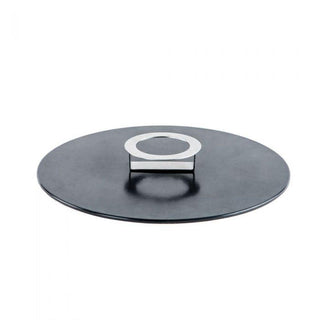 KnIndustrie Stone Work Lid/Cake Stand - gres black 34 cm - Buy now on ShopDecor - Discover the best products by KNINDUSTRIE design