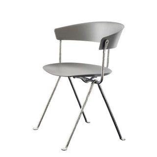 Magis Officina Chair Metallized grey - Buy now on ShopDecor - Discover the best products by MAGIS design