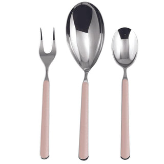 Mepra Fantasia 3-piece serving set Mepra Fantasia Pale Pink - Buy now on ShopDecor - Discover the best products by MEPRA design