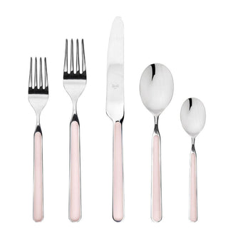 Mepra Fantasia 20-piece flatware set Mepra Fantasia Pale Pink - Buy now on ShopDecor - Discover the best products by MEPRA design