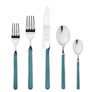 Mepra Fantasia 20-piece flatware set Mepra Fantasia Petroleum - Buy now on ShopDecor - Discover the best products by MEPRA design