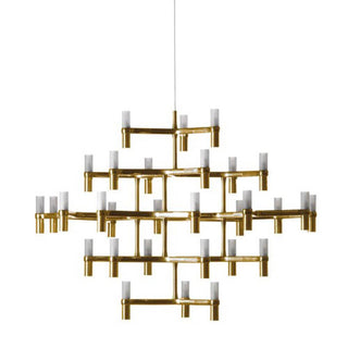Nemo Lighting Crown Major pendant lamp Gold - Buy now on ShopDecor - Discover the best products by NEMO CASSINA LIGHTING design