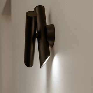 Nemo Lighting Tubes 2 LED wall lamp black - Buy now on ShopDecor - Discover the best products by NEMO CASSINA LIGHTING design