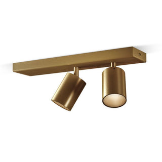 Panzeri Carl2 ceiling/wall lamp LED by Studio Tecnico Panzeri Panzeri Bronze - Buy now on ShopDecor - Discover the best products by PANZERI design