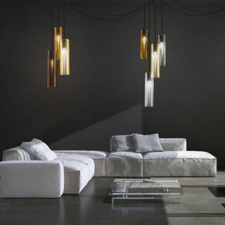 Panzeri Clio suspension lamp LED glass by Silvia Poma - Buy now on ShopDecor - Discover the best products by PANZERI design