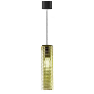 Panzeri Clio suspension lamp LED glass by Silvia Poma Panzeri Green glass - Buy now on ShopDecor - Discover the best products by PANZERI design
