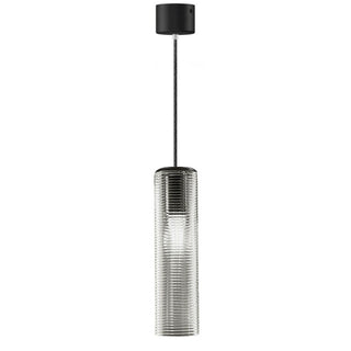 Panzeri Clio suspension lamp LED glass by Silvia Poma Panzeri Steel glass - Buy now on ShopDecor - Discover the best products by PANZERI design