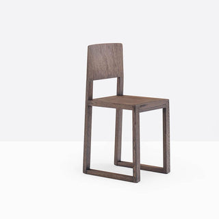 Pedrali Brera 380 wooden design chair Pedrali Wenge oak W - Buy now on ShopDecor - Discover the best products by PEDRALI design