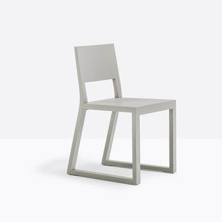 Pedrali Feel 450 wooden design chair with sled base Pedrali White BI200E - Buy now on ShopDecor - Discover the best products by PEDRALI design