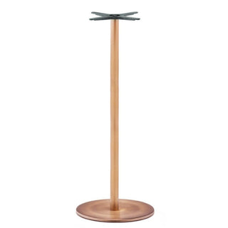 Pedrali Inox 4404 table base antique copper H.110 cm. - Buy now on ShopDecor - Discover the best products by PEDRALI design